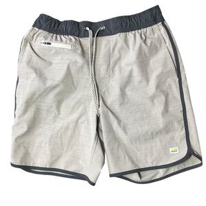 Vuori men’s small banks shorts micro stripe quick dry summer v330